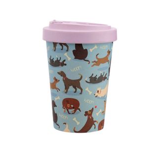 Mug De Voyage Ecologique En Bambou Chien