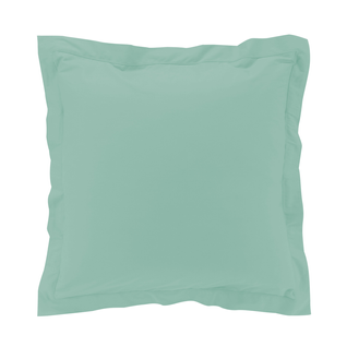 Taie D'oreiller Percale Coton Sauge 63x63cm