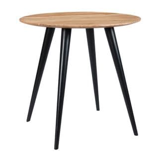 Table Ronde Modasa 2 Personnes En Acacia D80 Cm