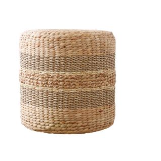 Pouf Congo Tressé Rond D40 Cm