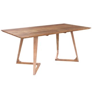 Table Rectangulaire Pita 6 Personnes En Bois 175 Cm