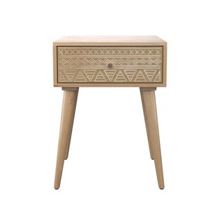 Table De Chevet Tiny En Bois 1 Tiroir