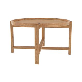 Table Basse Kouma D70 Cm En Bois De Teck Recyclé