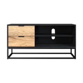 Meuble TV Jakson En Bois D'acacia Et Métal 90 Cm