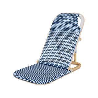 Chaise De Plage Favignana Bleu Marine Pliable