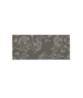 Toile De Lit -  Toile De Lit Banc De Poissons - Gris Clair - 140 - Made In France