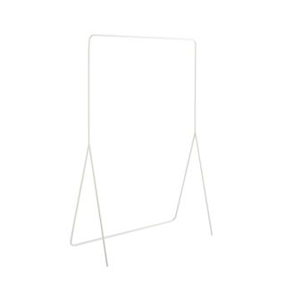 Portant Minimaliste En Métal Blanc 150x100x45cm