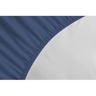 Drap Plat - 240 X 300 Cm - 100% Coton - Bleu