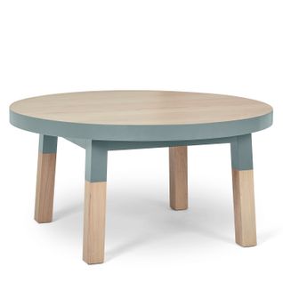 Table Basse Ronde Diamètre 80 Cm, 100% Frêne Massif