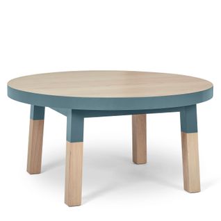 Table Basse Ronde Diamètre 80 Cm, 100% Frêne Massif