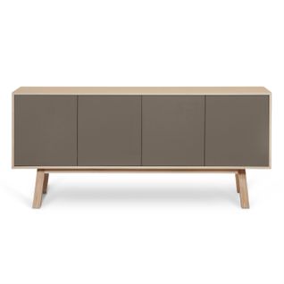 Buffet 4 Portes 180 Cm, En Frêne