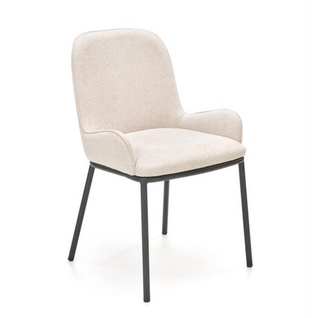 Chaise De Salle à Manger En Tissu Beige Steiner