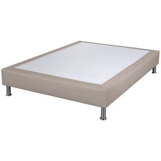 Sommier Déco Sp18 + Pieds - Sahara 160x200 - 13 Lattes - H.18 Cm - Made In France