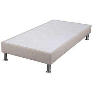 Sommier Déco Sp18 + Pieds - Sahara 90x200 - 13 Lattes - H.18 Cm - Made In France