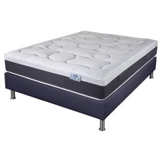 Matelas Ressort + Sommier Sp18 Volcan 160x200 Rueda - Hauteur 27 Cm - Soutien Ferme