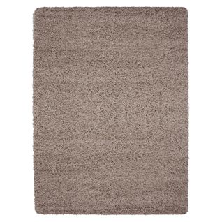 Shaggy - Tapis Uni à Poils Longs - Beige 200 X 290 Cm