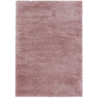 Moelleux - Tapis Cosy à Poils Longs - Rose 080 X 250 Cm