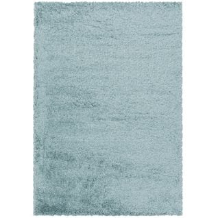 Moelleux - Tapis Cosy à Poils Longs - Bleu Pastel 080 X 250 Cm