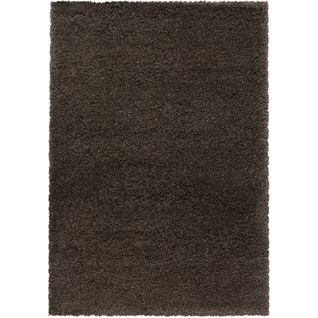 Moelleux - Tapis Cosy à Poils Longs - Marron 200 X 290 Cm