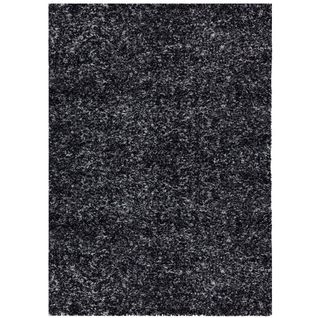 Cosy - Tapis à Poils Longs 30mm - Anthracite Et Gris 200 X 290 Cm