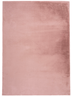 Tapis De Fourrure Velours Rose Poudré 120x170cm