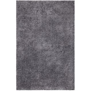 Tapis à Poils Longs Softy Gris Foncé 200x290cm