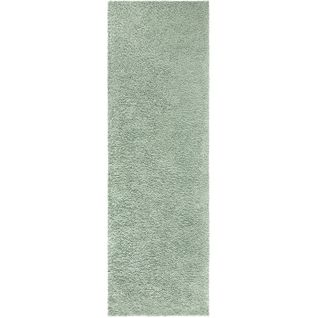 Tapis à Poils Longs Softy Vert Amande 80x300cm