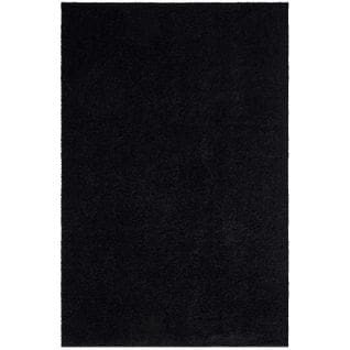Tapis à Poils Longs Softy Noir Anthracite 200x200cm