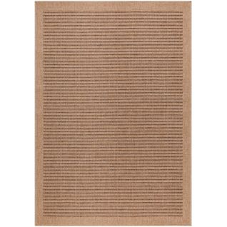 Tapis De Salon Naturel Aspect Jute Beige Et Noir 280x370cm