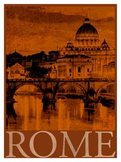 Travel - Signature Poster - Rome2 - 21x30 Cm