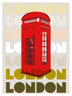 Travel - Signature Poster - London3 - 21x30 Cm