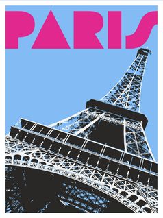 Travel - Signature Poster - Paris1 - 60x80 Cm