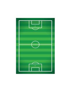 Tapis Soccer Vert - 120x160