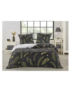 Parure De Lit Noel - Noir Gold - 140x200