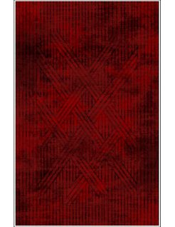 Tapis Fisun Rouge - 200x300