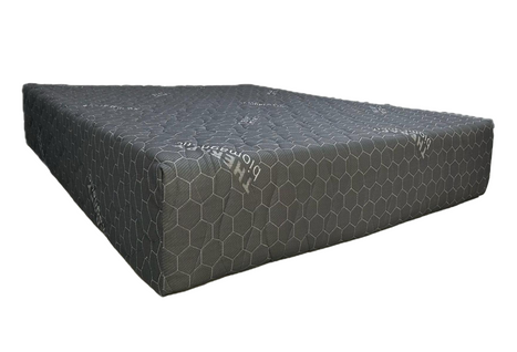 Matelas Mousse 140x190 cm - Epaisseur 25 cm - Anthracite