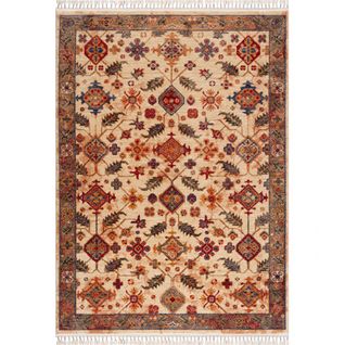 Tapis Oriental Beige - Otika 31 Multicolore - 80x150 Cm