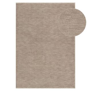 Tapis Uni Beige à Franges Impulse Beige - 160x230 Cm