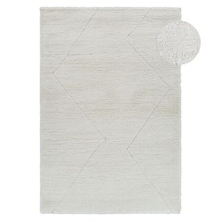 Tapis Berbère Shaggy Crème Marrakech 361 Crème - 120x170 Cm