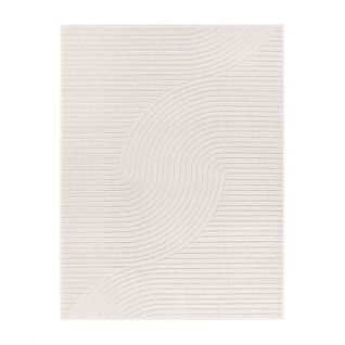 Tapis Extérieur Intérieur Arc Crème Alanya 33 Crème - 80x150 Cm