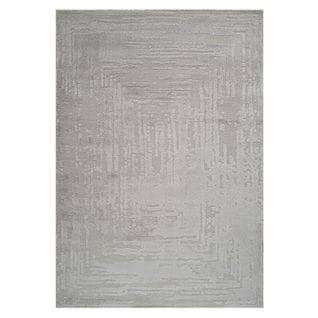 Tapis Abstrait Gris - Ela 71 Gris - 80x150 Cm