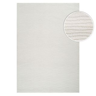 Tapis Rayé Crème Lyon 22 Crème - 80x150 Cm