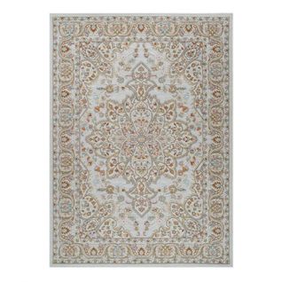 Tapis Extérieur Intérieur Oriental Crème Multicolore Grenade 67 Multicolore - 160x230 Cm