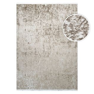 Tapis Lavable Taupe Istanbul 07 Taupe - 200x400 Cm