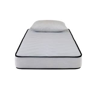 Matelas Mousse Confort 90x190cm - Mousse  - 18 Cm - 1 Oreiller Accueil Mémoire De Forme50x70cm