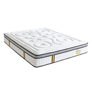 Ensemble Reina 2.0 180x200 Cm Matelas Ressorts + Protège Matelas Anti Punaise