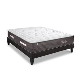 Pack Privilège 160x200 Cm Matelas Ressorts + Sommier Bois + Protège Matelas Anti Punaise