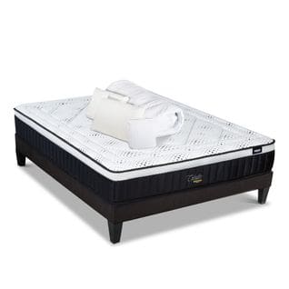 Pack Célestin 2.0 140x200 Cm Matelas Mousse + Sommier Bois + Accessoires