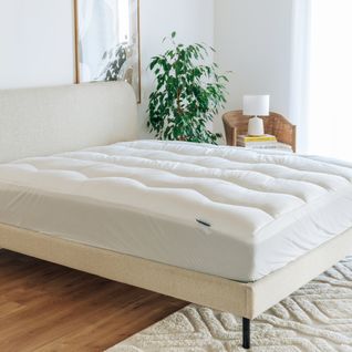 Surmatelas Housse Nuage - Satin De Coton - 180x200 Cm