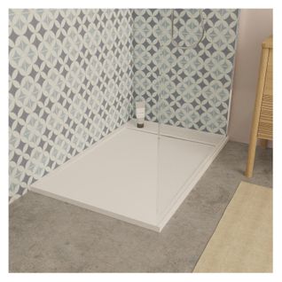 Receveur De Douche En Béton Gris Joseph 80x120 Cm